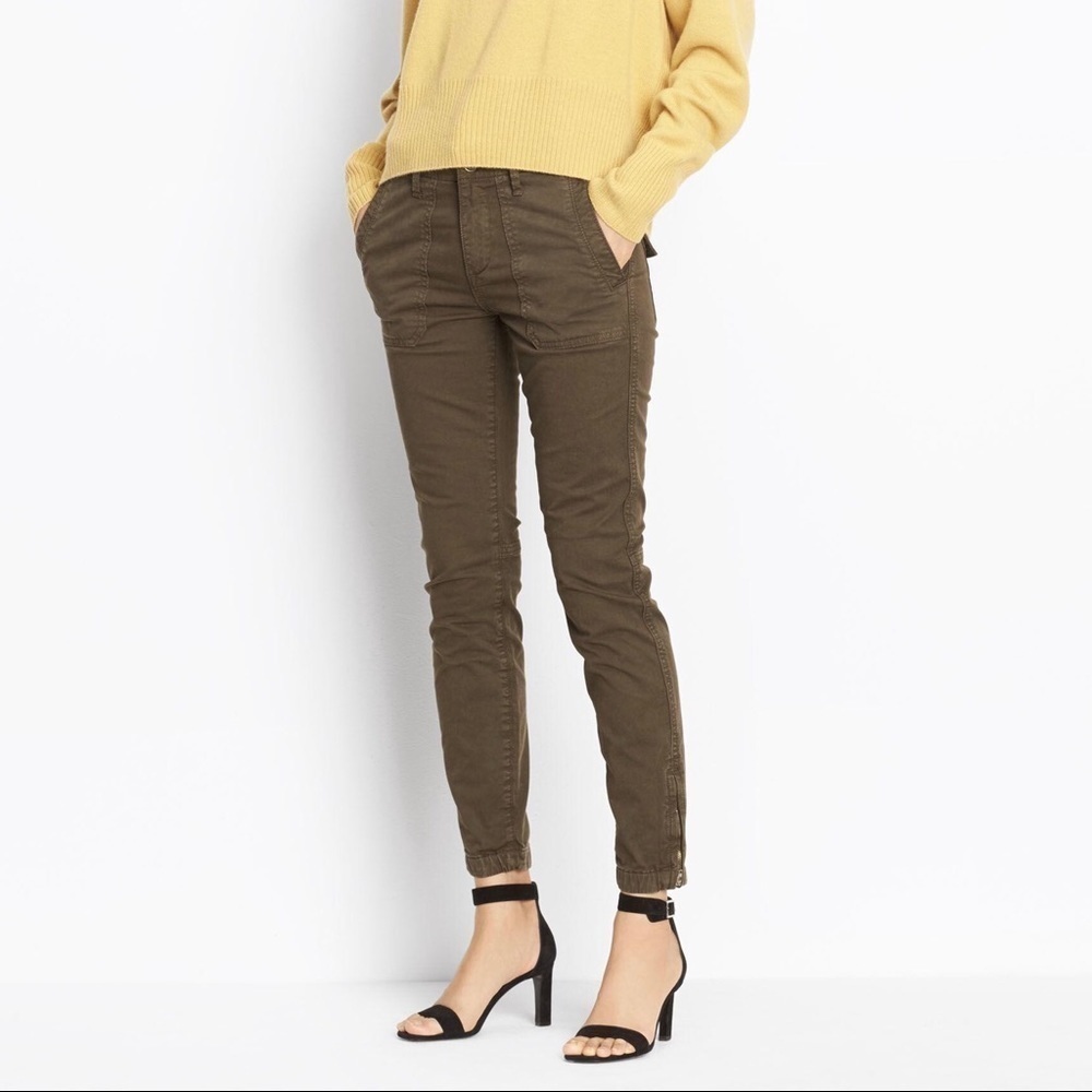 Vince. Ankle Zip Utility Pants